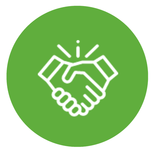 Professional handshake